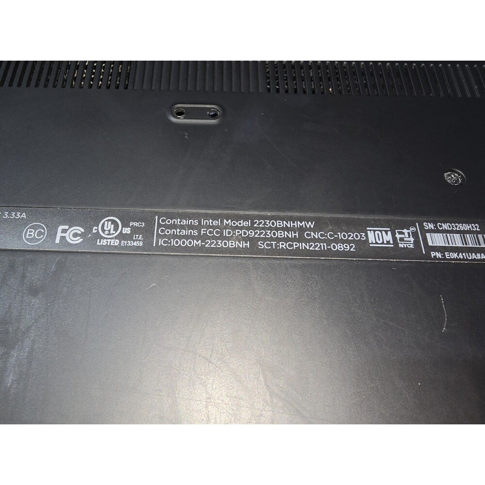 HP Envy Touchsmart Laptop Intel Core i5 - Picture 16 of 16